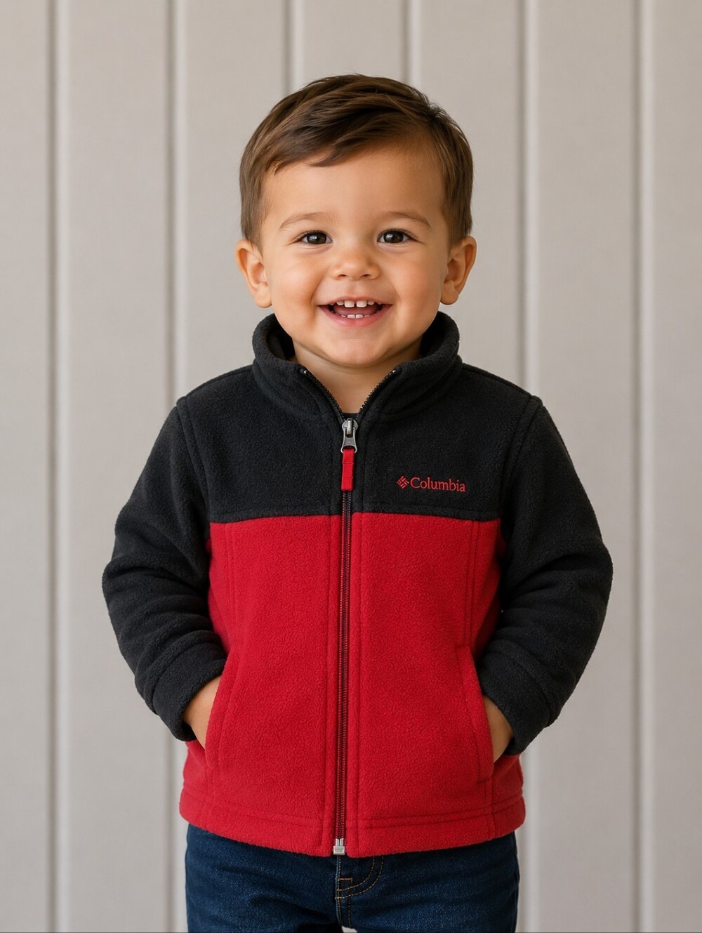 18-24 Boys Columbia Fleece Jacket